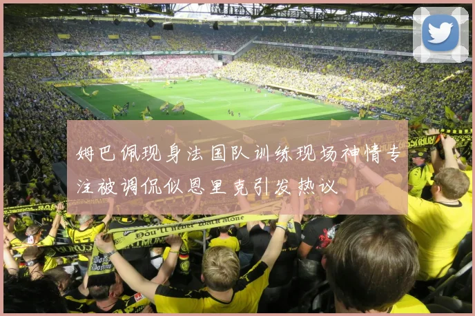 姆巴佩现身法国队训练现场神情专注被调侃似恩里克引发热议